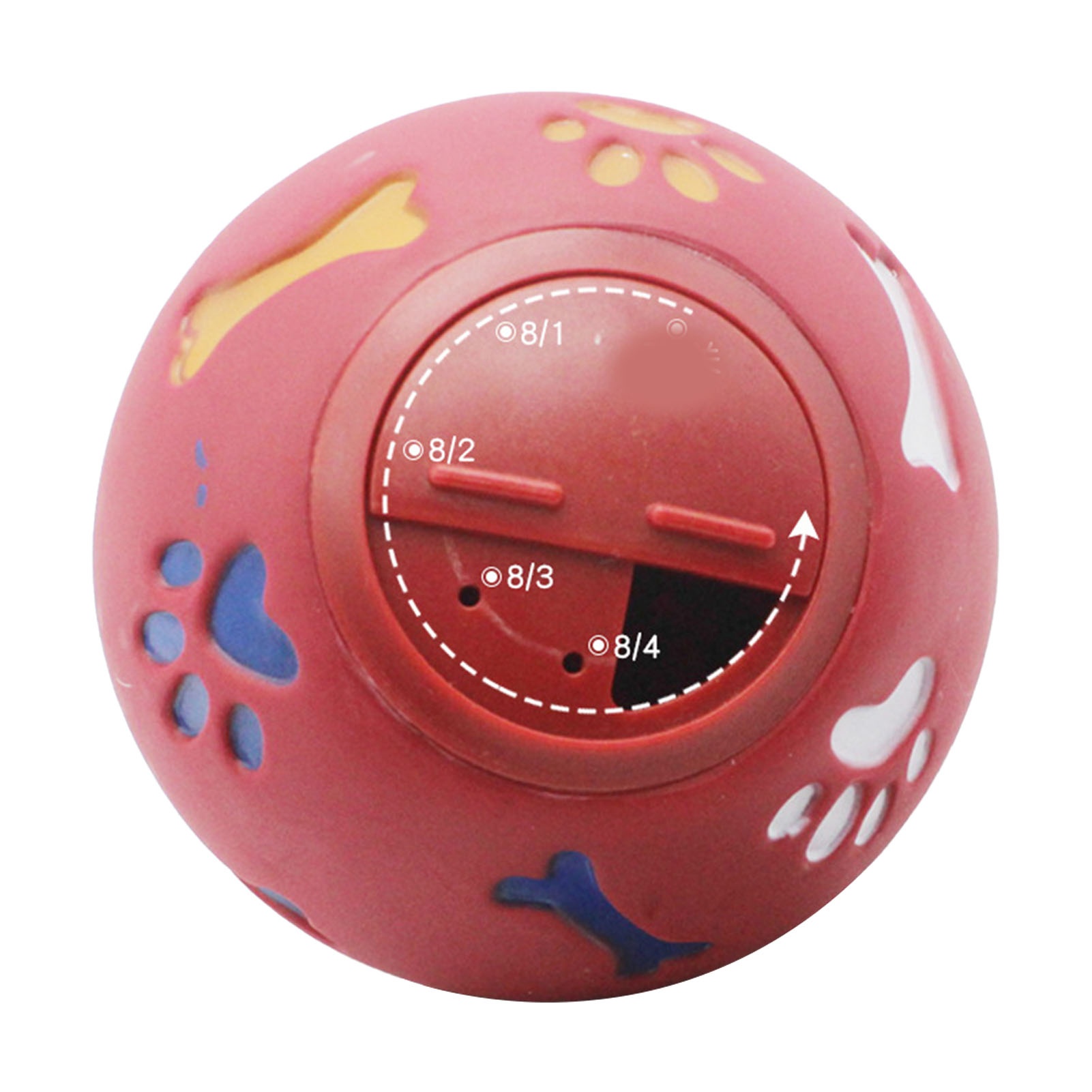 Rubber Treat Dispensing Dog Toy - Pelota dispensadora de golosinas para perros,