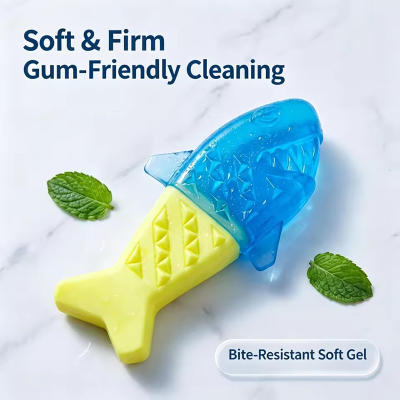 Teeth Cleaning Dog Chew Bone - Juguete para Perros de TPR con