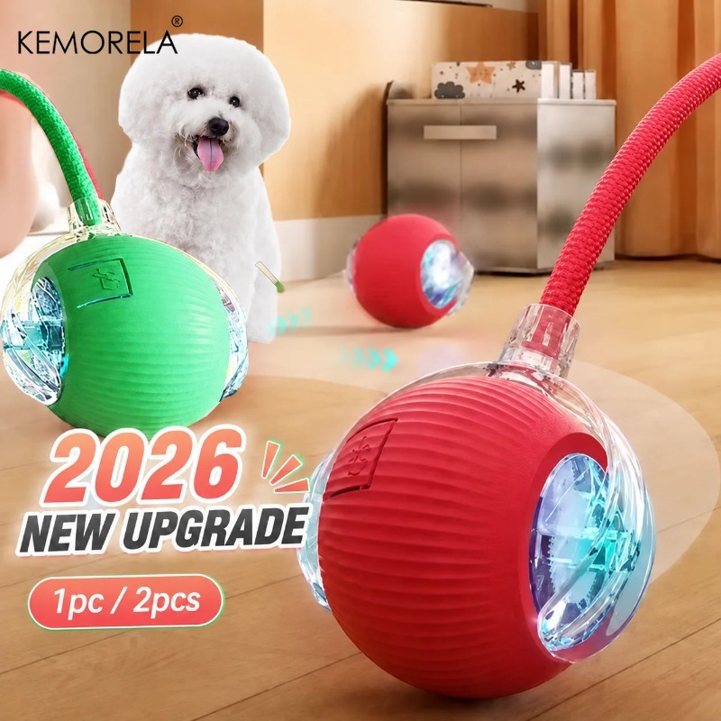 Automatic Moving Dog Ball - Nuevo Juguete Interactivo para Perros, Pelota