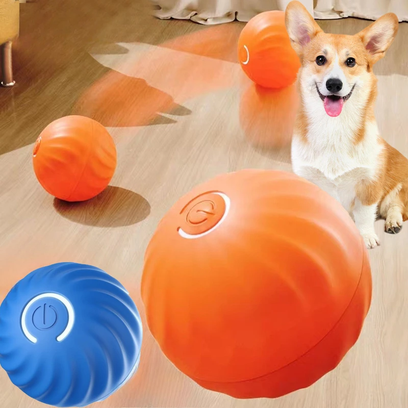 Automatic Moving Dog Ball - @1G-Bola de Juguete para Mascotas, Bola