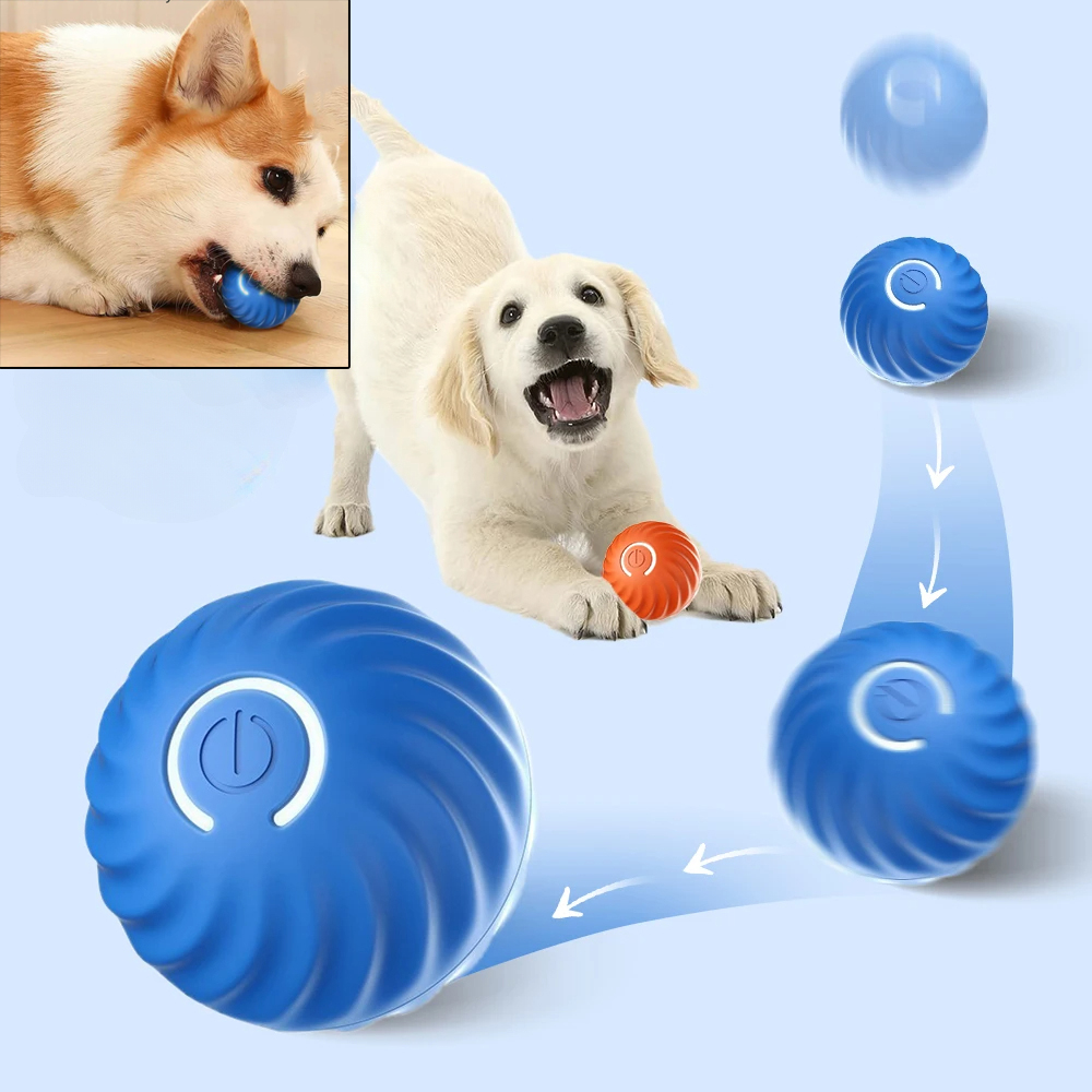 Automatic Moving Dog Ball - Pelota de juguete automática para perros,