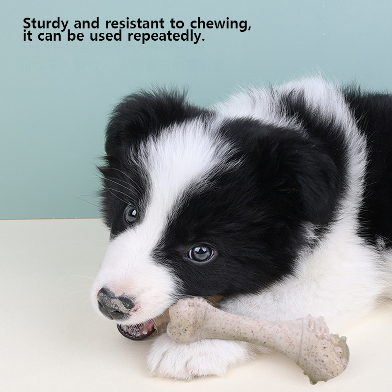 Juguetes para mascotas de 12 c - Teeth Cleaning Dog Chew Bone reseña y precio