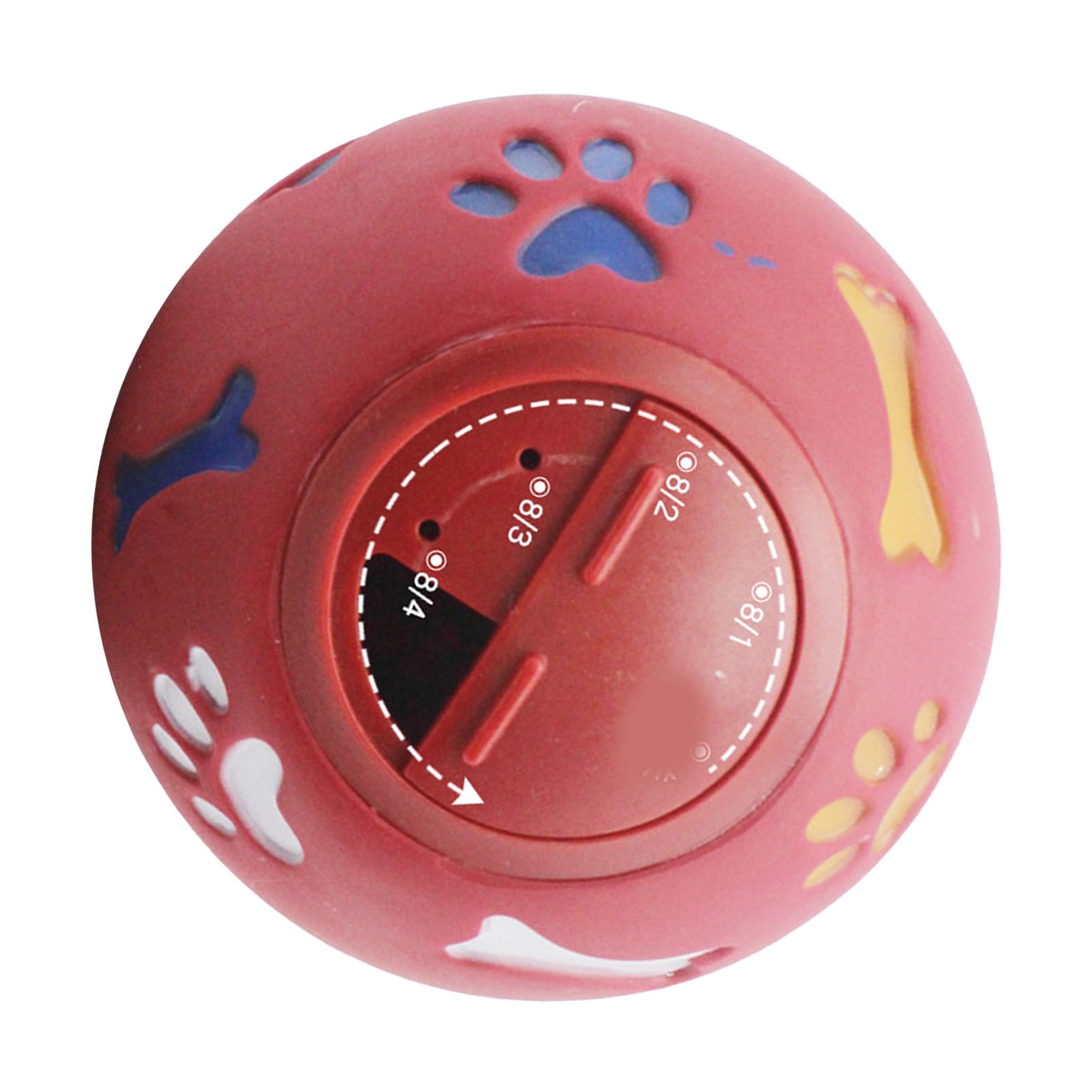 Pelota dispensadora de golosin - Rubber Treat Dispensing Dog Toy reseña y precio