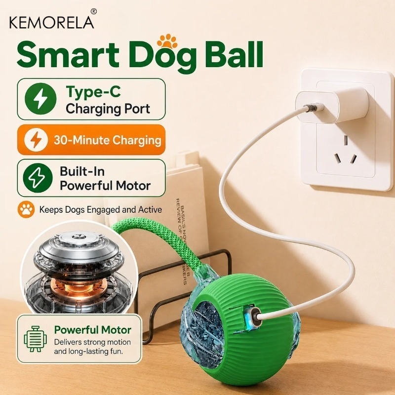 Nuevo Juguete Interactivo para - Automatic Moving Dog Ball reseña y precio
