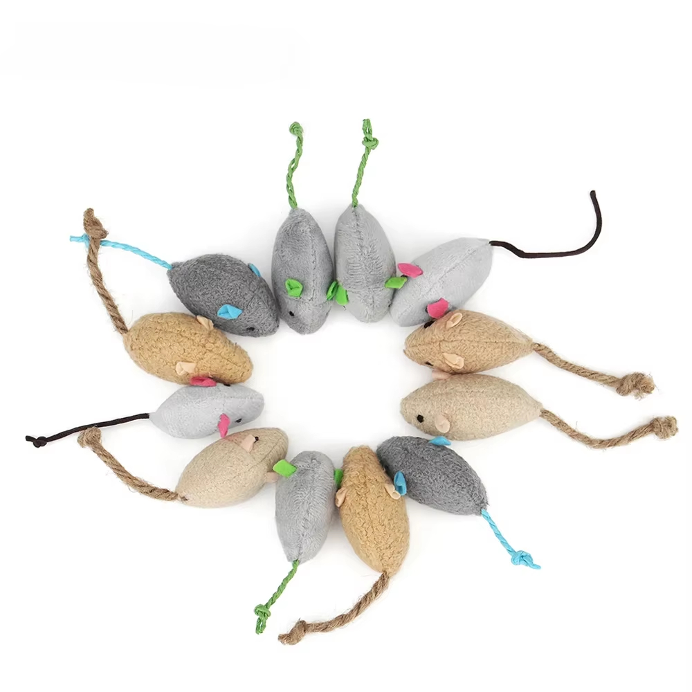 5 piezas de juguetes interacti - Catnip Interactive Plush Mouse reseña y precio